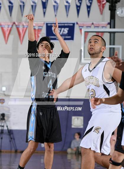 Thumbnail 1 in Clovis North vs. Lathrop (St. Hope Elite Classic) photogallery.