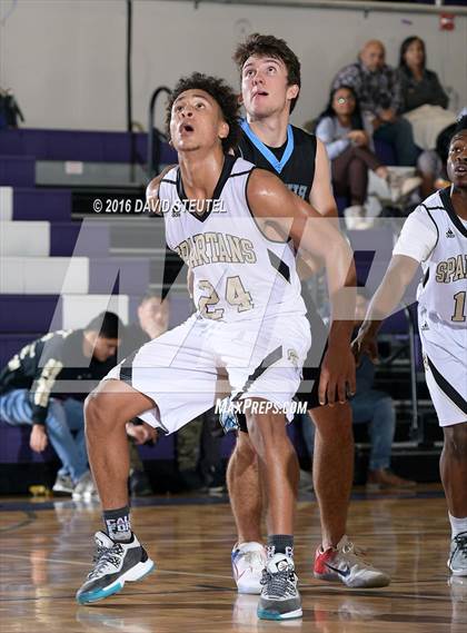 Thumbnail 1 in Clovis North vs. Lathrop (St. Hope Elite Classic) photogallery.
