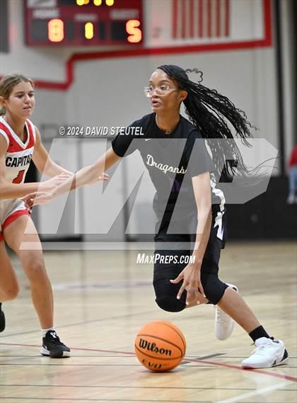 Thumbnail 1 in Sacramento vs. Sacramento Adventist (Sac Adventist Holiday Invitational) photogallery.