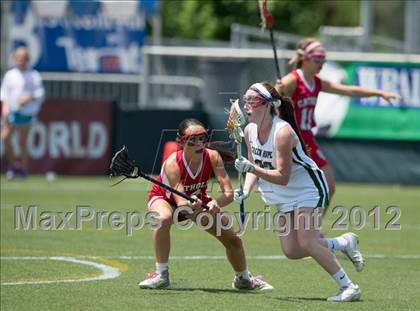 Thumbnail 3 in Charlotte Catholic vs. Green Hope (NCHSAA Final) photogallery.