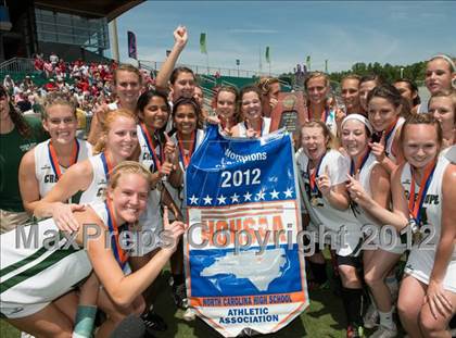 Thumbnail 2 in Charlotte Catholic vs. Green Hope (NCHSAA Final) photogallery.