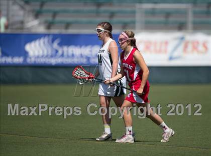 Thumbnail 2 in Charlotte Catholic vs. Green Hope (NCHSAA Final) photogallery.