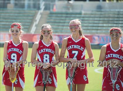 Thumbnail 2 in Charlotte Catholic vs. Green Hope (NCHSAA Final) photogallery.