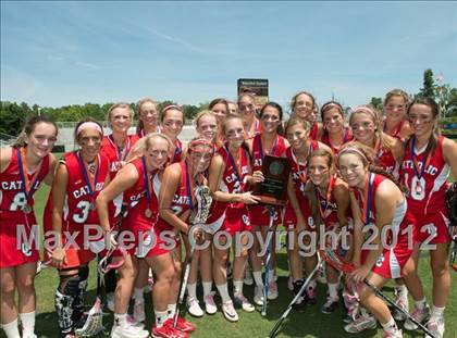 Thumbnail 2 in Charlotte Catholic vs. Green Hope (NCHSAA Final) photogallery.