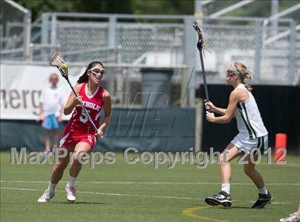 Thumbnail 3 in Charlotte Catholic vs. Green Hope (NCHSAA Final) photogallery.