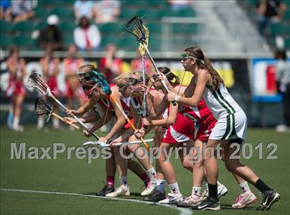 Thumbnail 2 in Charlotte Catholic vs. Green Hope (NCHSAA Final) photogallery.