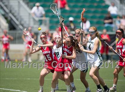 Thumbnail 3 in Charlotte Catholic vs. Green Hope (NCHSAA Final) photogallery.