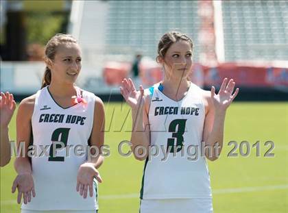 Thumbnail 2 in Charlotte Catholic vs. Green Hope (NCHSAA Final) photogallery.