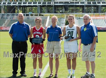 Thumbnail 1 in Charlotte Catholic vs. Green Hope (NCHSAA Final) photogallery.