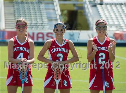 Thumbnail 1 in Charlotte Catholic vs. Green Hope (NCHSAA Final) photogallery.