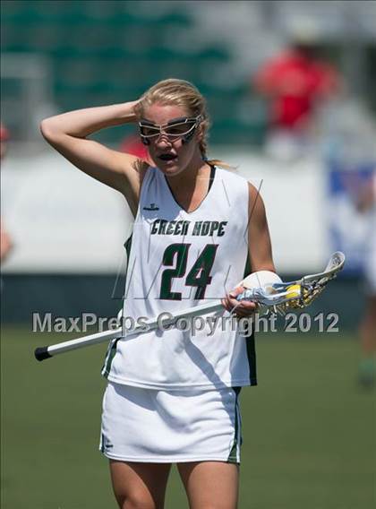 Thumbnail 3 in Charlotte Catholic vs. Green Hope (NCHSAA Final) photogallery.