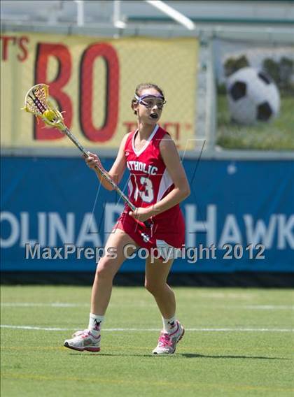 Thumbnail 2 in Charlotte Catholic vs. Green Hope (NCHSAA Final) photogallery.