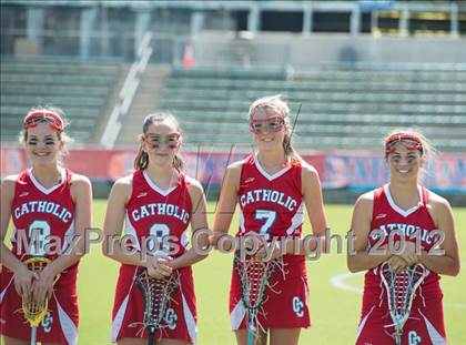 Thumbnail 3 in Charlotte Catholic vs. Green Hope (NCHSAA Final) photogallery.