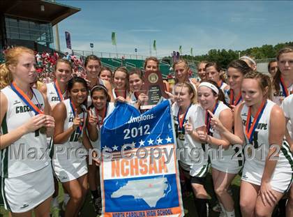 Thumbnail 3 in Charlotte Catholic vs. Green Hope (NCHSAA Final) photogallery.