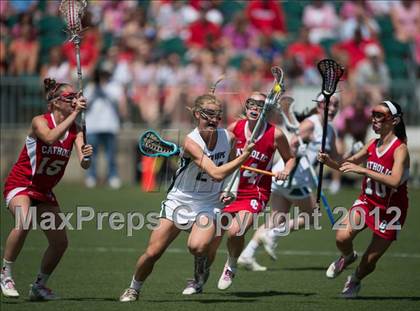 Thumbnail 2 in Charlotte Catholic vs. Green Hope (NCHSAA Final) photogallery.