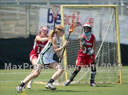 Thumbnail 3 in Charlotte Catholic vs. Green Hope (NCHSAA Final) photogallery.