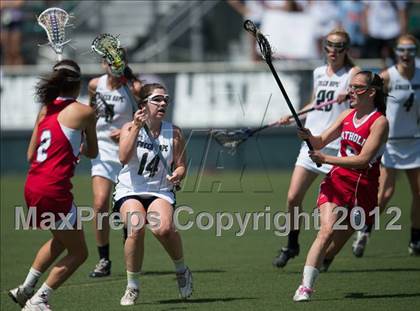 Thumbnail 2 in Charlotte Catholic vs. Green Hope (NCHSAA Final) photogallery.
