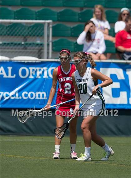 Thumbnail 3 in Charlotte Catholic vs. Green Hope (NCHSAA Final) photogallery.