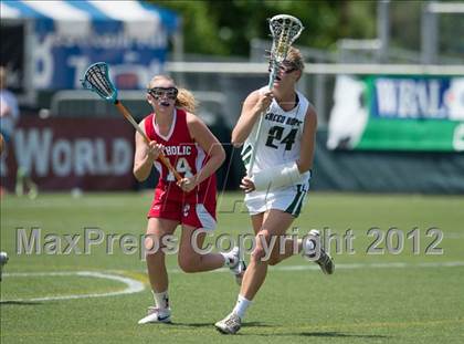 Thumbnail 3 in Charlotte Catholic vs. Green Hope (NCHSAA Final) photogallery.