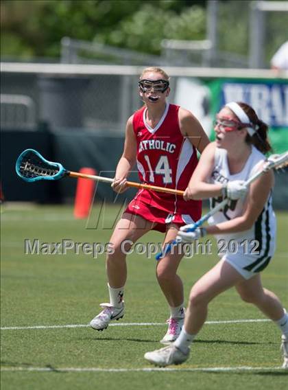 Thumbnail 2 in Charlotte Catholic vs. Green Hope (NCHSAA Final) photogallery.