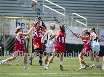 Thumbnail 3 in Charlotte Catholic vs. Green Hope (NCHSAA Final) photogallery.