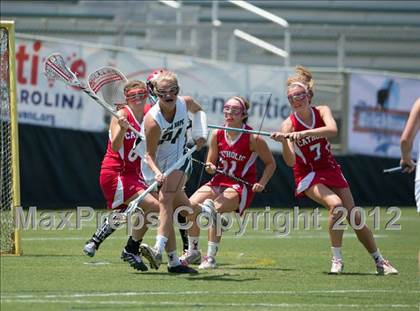 Thumbnail 2 in Charlotte Catholic vs. Green Hope (NCHSAA Final) photogallery.