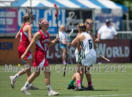 Thumbnail 2 in Charlotte Catholic vs. Green Hope (NCHSAA Final) photogallery.