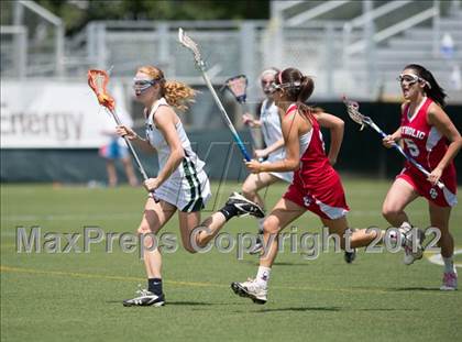 Thumbnail 3 in Charlotte Catholic vs. Green Hope (NCHSAA Final) photogallery.