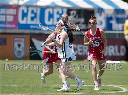 Thumbnail 3 in Charlotte Catholic vs. Green Hope (NCHSAA Final) photogallery.