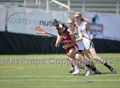 Thumbnail 3 in Charlotte Catholic vs. Green Hope (NCHSAA Final) photogallery.