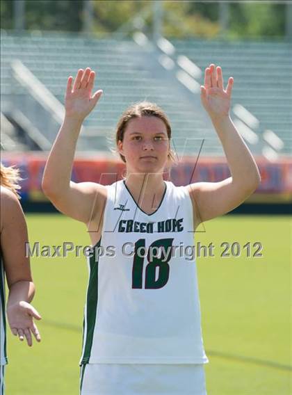 Thumbnail 3 in Charlotte Catholic vs. Green Hope (NCHSAA Final) photogallery.