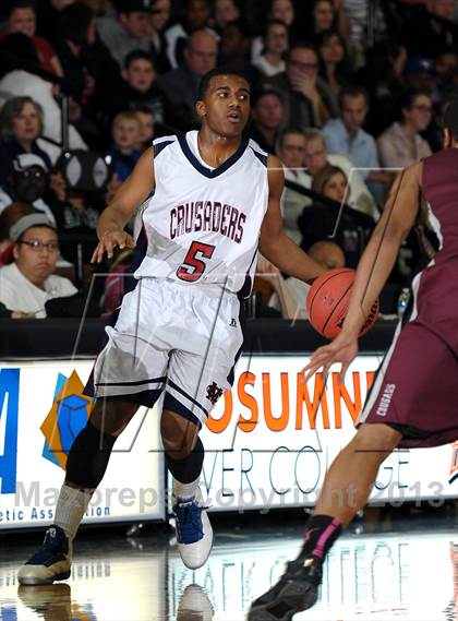 Thumbnail 1 in Modesto Christian vs. Weston Ranch (CIF SJS D3 Playoffs) photogallery.