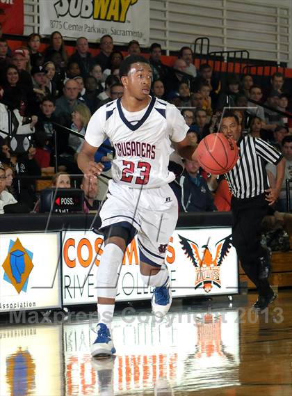 Thumbnail 3 in Modesto Christian vs. Weston Ranch (CIF SJS D3 Playoffs) photogallery.