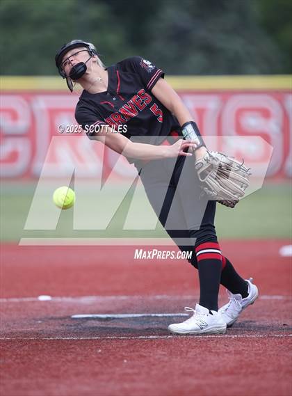 Thumbnail 3 in Logan Elm vs Hillsboro (OHSAA D4 Regional Final) photogallery.