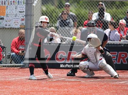 Thumbnail 3 in Logan Elm vs Hillsboro (OHSAA D4 Regional Final) photogallery.