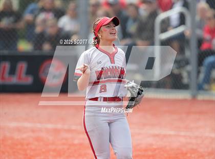 Thumbnail 3 in Logan Elm vs Hillsboro (OHSAA D4 Regional Final) photogallery.
