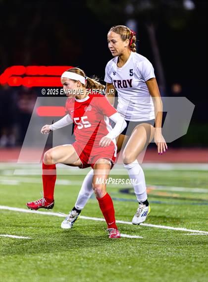 Thumbnail 2 in Troy vs. Mater Dei (CIF SS D1 Final)  photogallery.