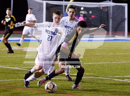 Thumbnail 1 in Hastings vs. Westhill (NYSPHSAA Class B Final) photogallery.