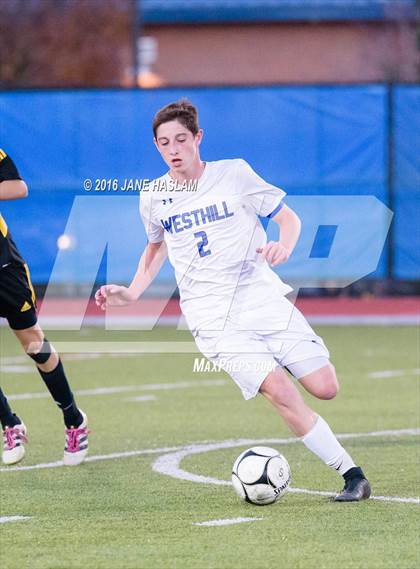 Thumbnail 2 in Hastings vs. Westhill (NYSPHSAA Class B Final) photogallery.