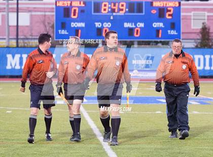 Thumbnail 2 in Hastings vs. Westhill (NYSPHSAA Class B Final) photogallery.