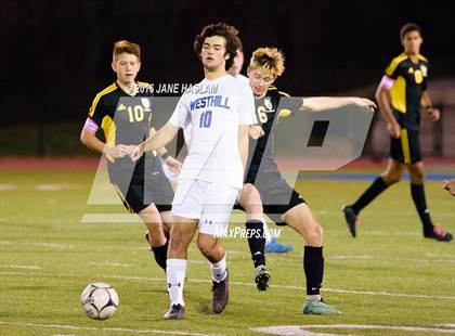 Thumbnail 2 in Hastings vs. Westhill (NYSPHSAA Class B Final) photogallery.