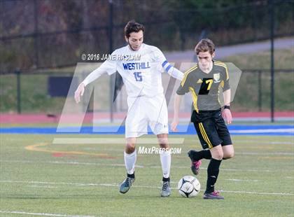 Thumbnail 3 in Hastings vs. Westhill (NYSPHSAA Class B Final) photogallery.