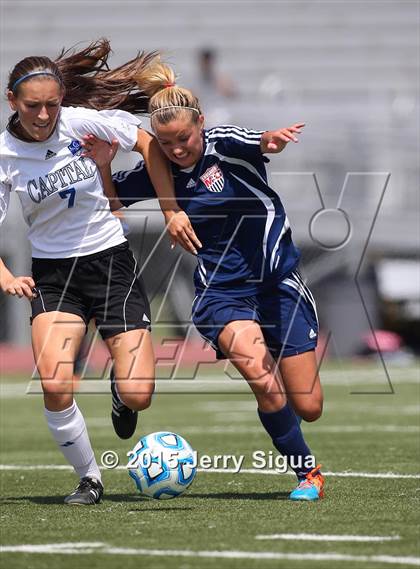 Thumbnail 1 in Capital Christian vs. Modesto Christian (CIF SJS D6 Final) photogallery.