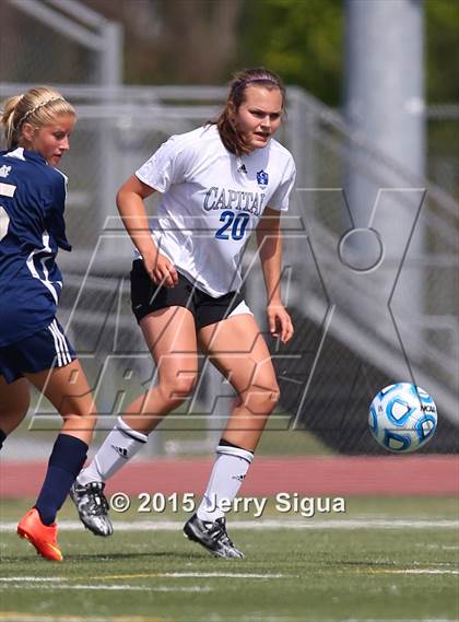 Thumbnail 2 in Capital Christian vs. Modesto Christian (CIF SJS D6 Final) photogallery.