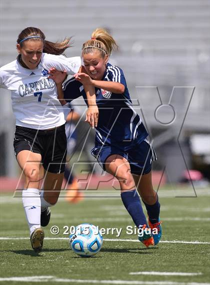 Thumbnail 3 in Capital Christian vs. Modesto Christian (CIF SJS D6 Final) photogallery.