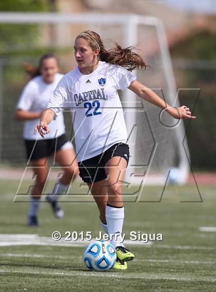 Thumbnail 3 in Capital Christian vs. Modesto Christian (CIF SJS D6 Final) photogallery.