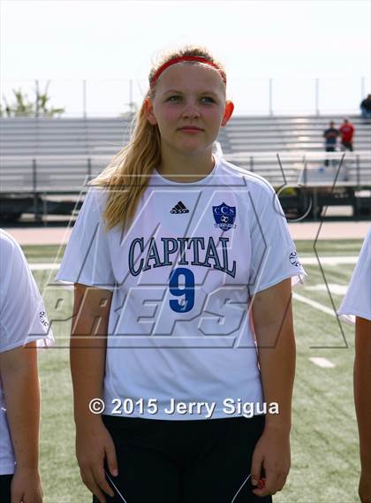 Thumbnail 3 in Capital Christian vs. Modesto Christian (CIF SJS D6 Final) photogallery.