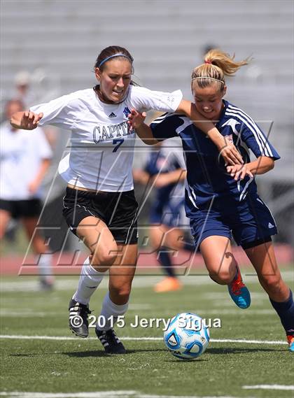 Thumbnail 2 in Capital Christian vs. Modesto Christian (CIF SJS D6 Final) photogallery.