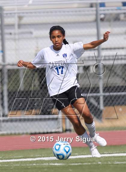 Thumbnail 2 in Capital Christian vs. Modesto Christian (CIF SJS D6 Final) photogallery.