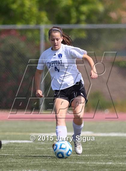 Thumbnail 1 in Capital Christian vs. Modesto Christian (CIF SJS D6 Final) photogallery.